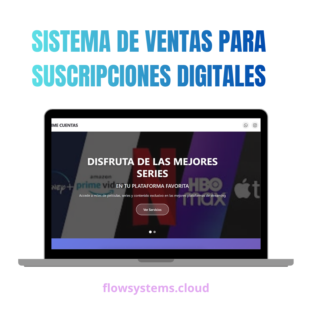 Sistema de Ventas para Suscripciones Digitales